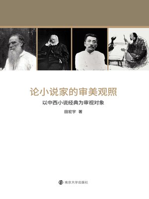 cover image of 论小说家的审美观照：以中西小说经典为审视对象